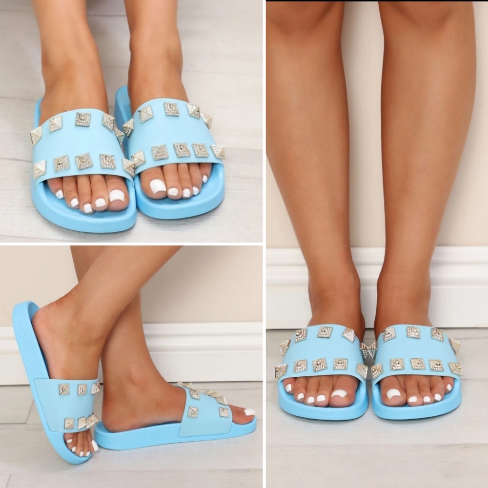 Fashion Nova Slides (Brand New)